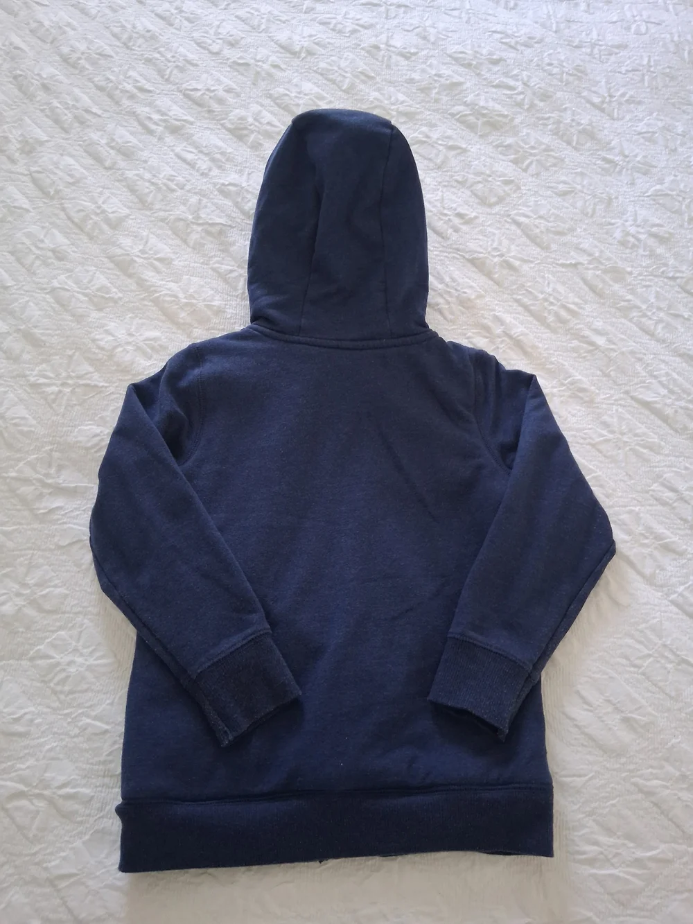 Carter's Boy's Dark Blue Full-Zip Hooded Sweatshirt Size 7 Years Cozy Outdoors